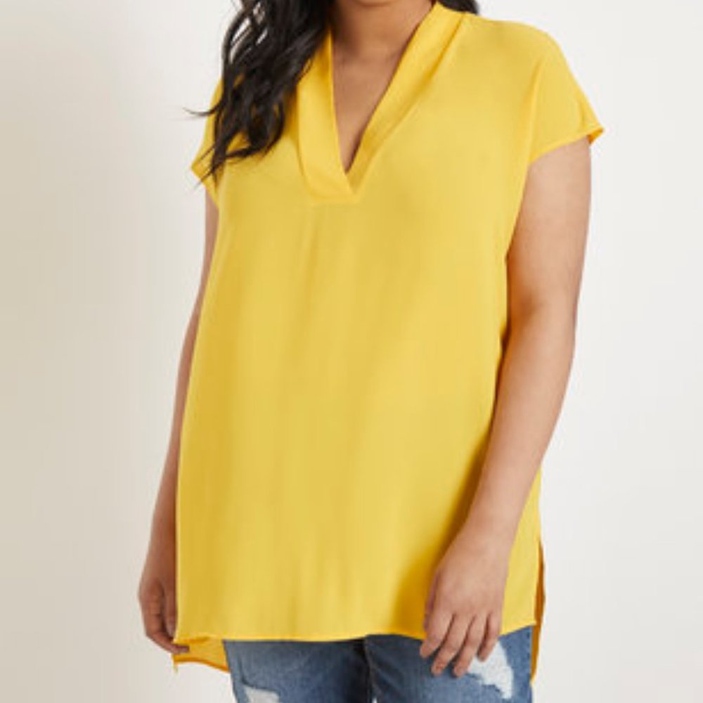 Eloquii Short Sleeve Tunic
